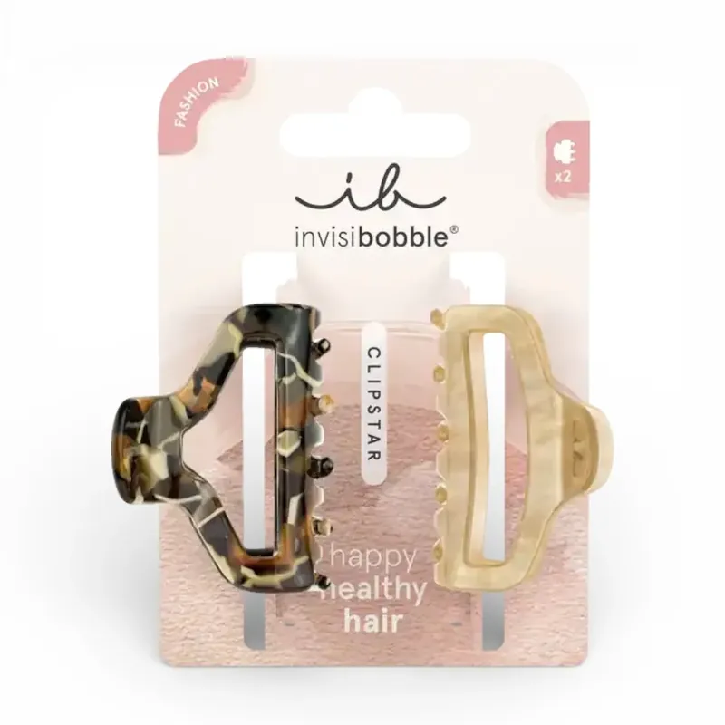 Online Kaufen Invisibobble CLIPSTAR M Golden Roar – 2 Stück