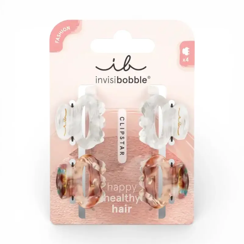 Sonderaktion Invisibobble CLIPSTAR Petit Bijoux S – 4 Stück