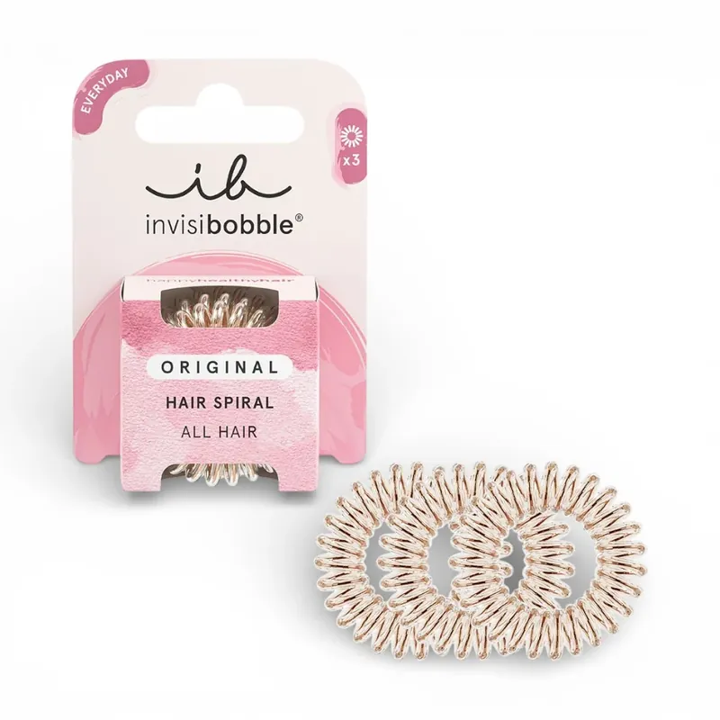 Invisibobble ORIGINAL Bronze Me Pretty – 3 Stück Top-Angebot