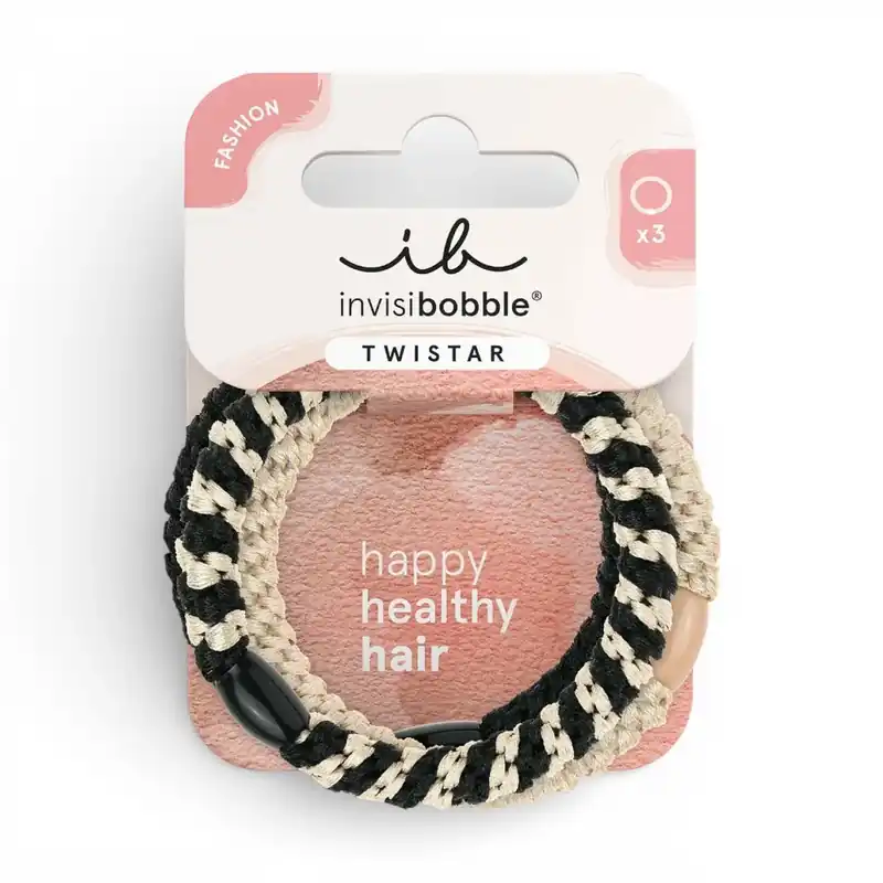 Invisibobble TWISTAR Classical Braids – 3 Stück Neue Kollektion