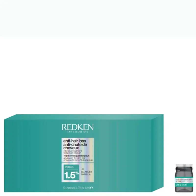 Redken Acidic Grow Full System Aminexil 10 × 6 ml Markenprodukt