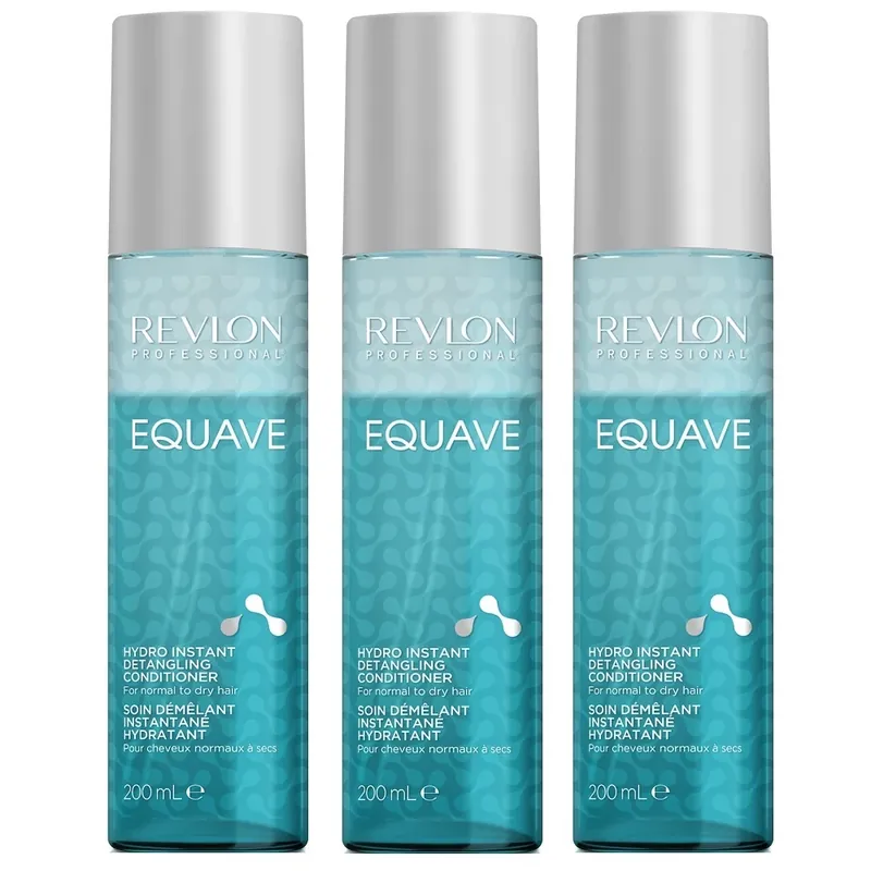 Revlon Equave Hydro Instant Detangling Conditioner 3x 200 ml Sale