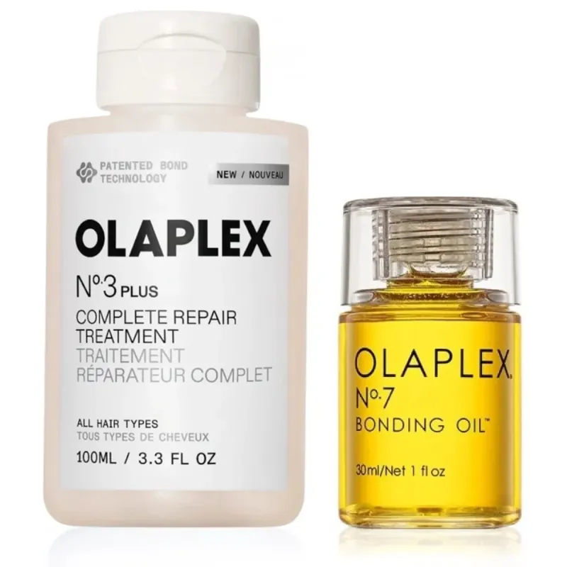 Olaplex Set - No. 3PLUS Complete Repair Treatment + Bonding Oil No.7 Finale Aktion