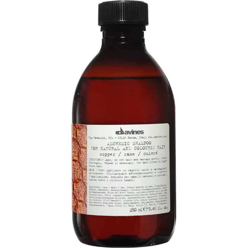 Davines Alchemic Copper Shampoo 280 ml Zertifiziert