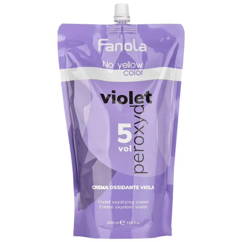 Fanola No Yellow Color Creme Oxidant Violet 1,5% 1 L Solange Der Vorrat Reicht