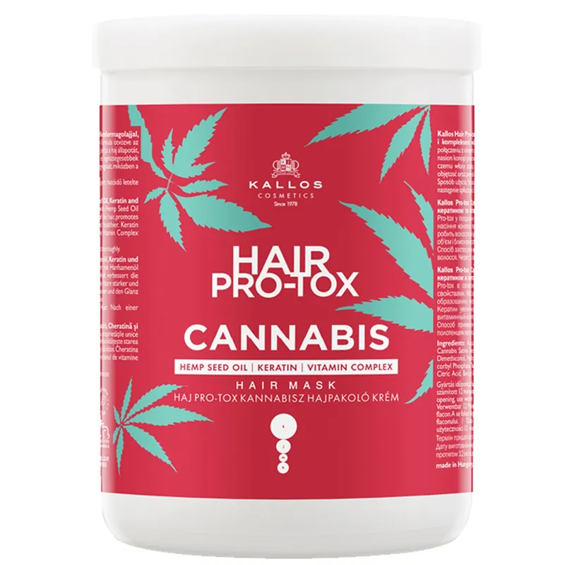 KALLOS COSMETICS KJMN Hair Pro-Tox Cannabis Hair Mask 1 L Preis Gesenkt