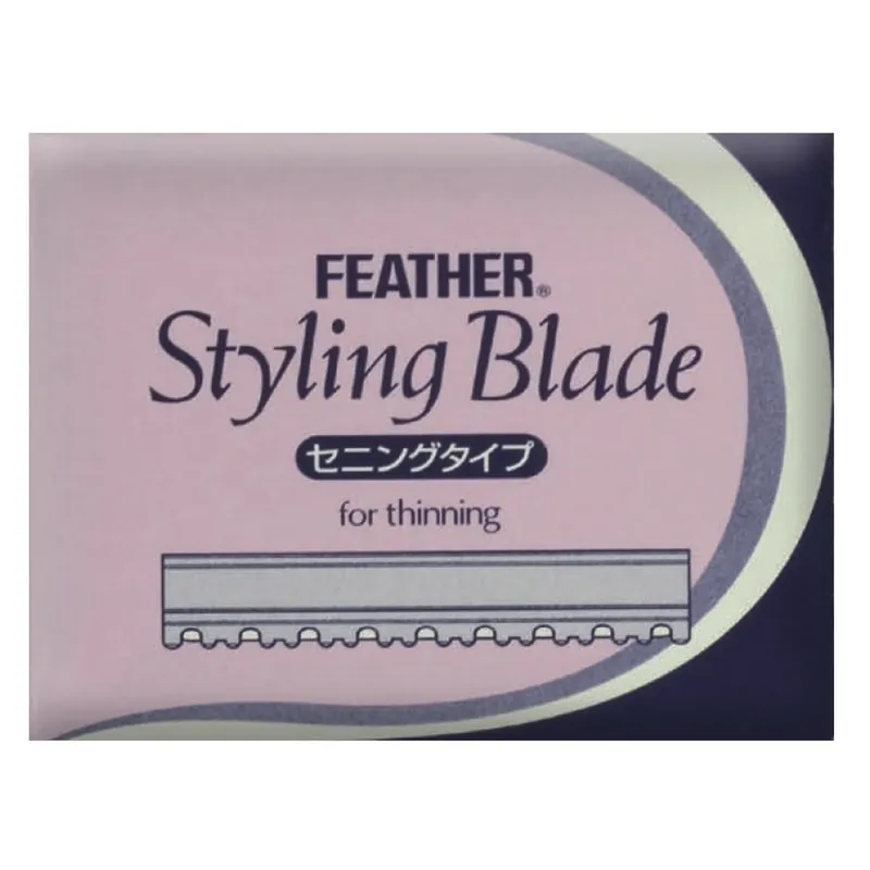 Top-Seller FEATHER Styling Blade Klingen FOR THINNING 10 St.