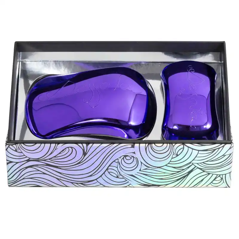 Dessata BRIGHT EDITION 2 er Geschenkbox 1x Classic / 1x Mini CHROME PURPLE Ausverkauf