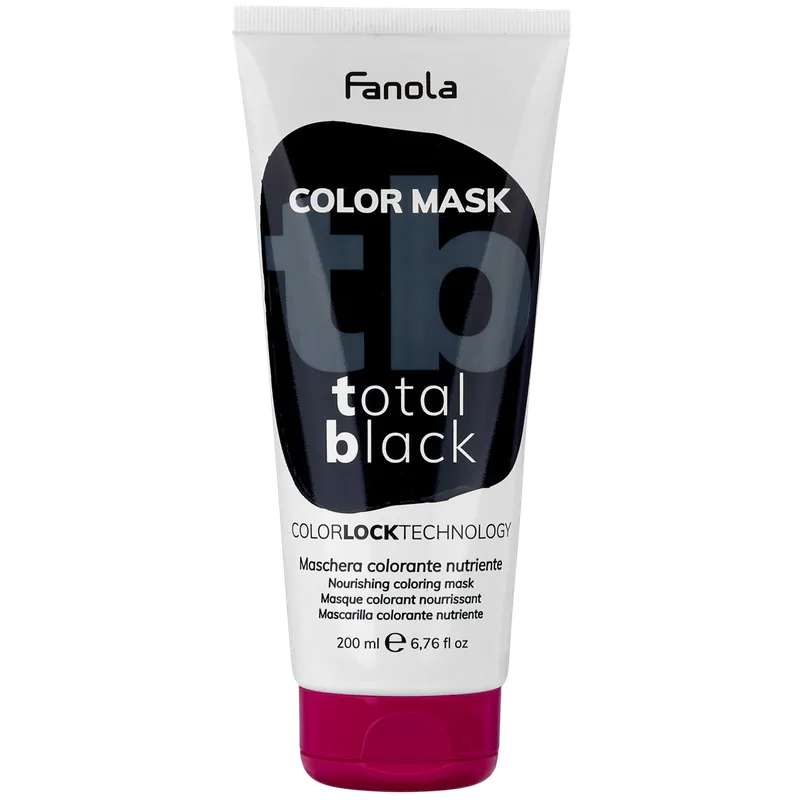 Schnäppchen Fanola Color Mask Total Black 200 ml