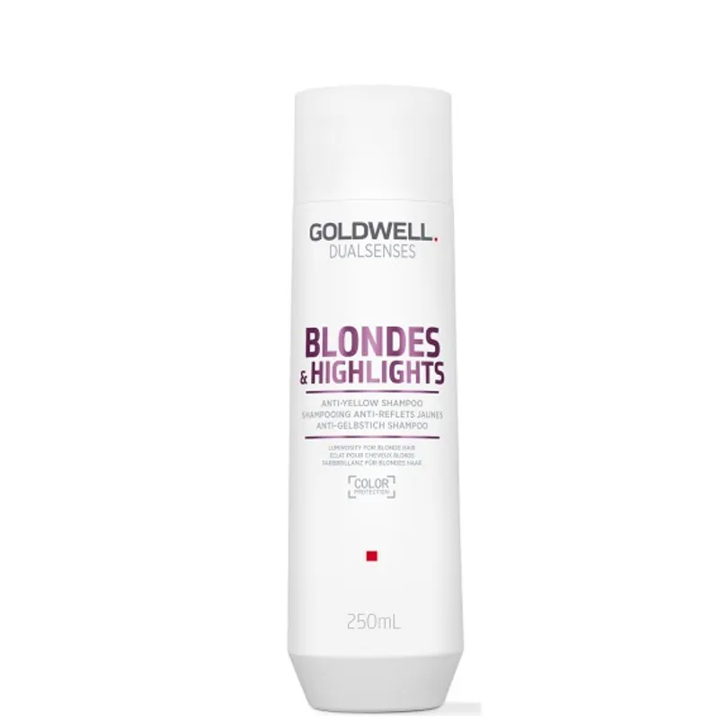 GOLDWELL Dualsenses Blondes & Highlights Anti-Yellow Shampoo 250 ml Finale Aktion