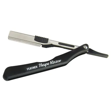 Abverkauf FEATHER Nape Razor grau / schwarz