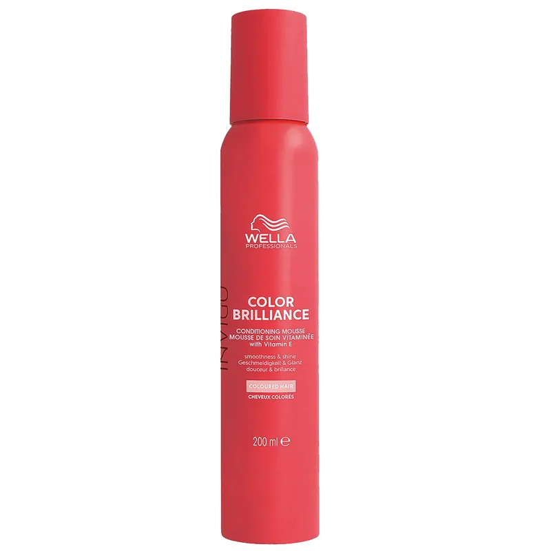 Neu Wella Invigo Color Brilliance Vitamin Conditioning Mousse 200 ml