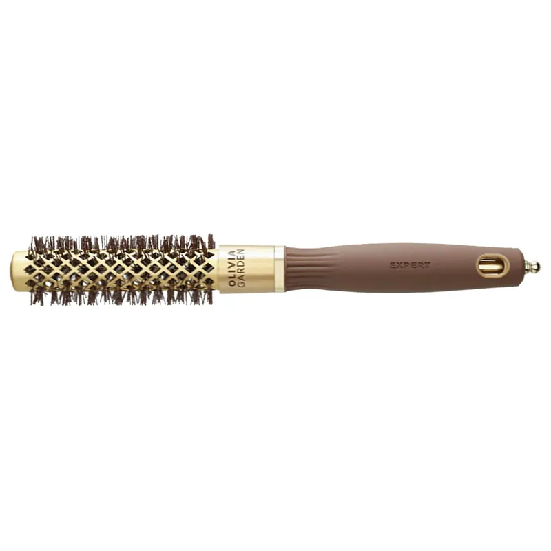 Knallerangebot Olivia Garden Expert Blowout Shine Gold & Brown Rundbürste