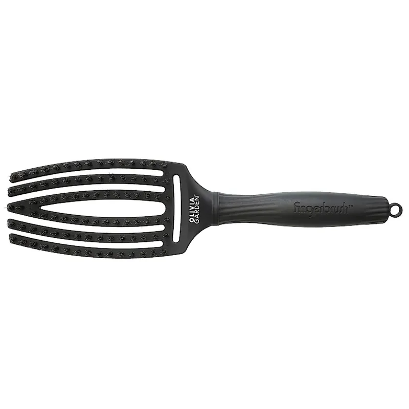 Angebot Olivia Garden Finger Brush Combo Medium Full Black