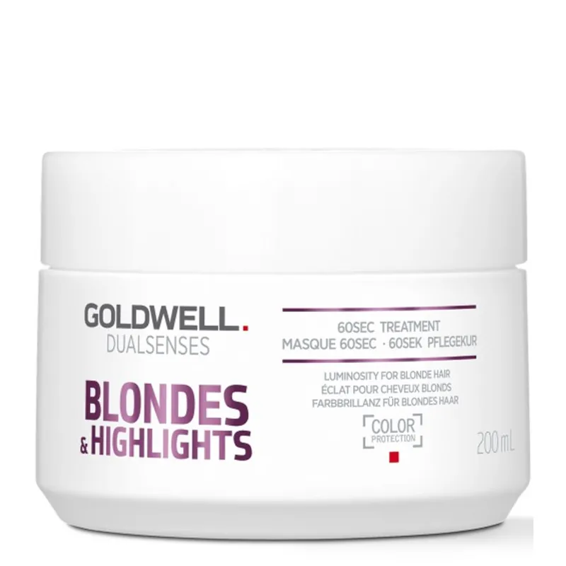 GOLDWELL Dualsenses Blondes & Highlights 60Sec Treatment 200 ml Versand Am Gleichen Tag