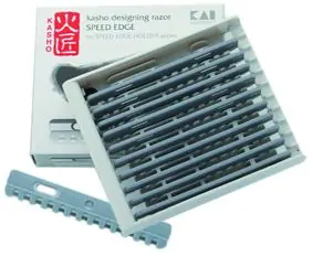 Heißes Angebot KASHO Designing Razor Speed Edge Klingen 5 x 10 St.
