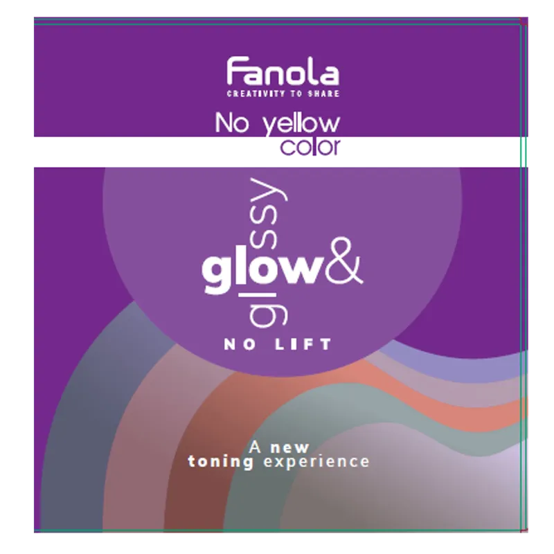 Fanola GLOW & GLOSSY Farbkarte 23 Nuancen Garantierte Lieferung