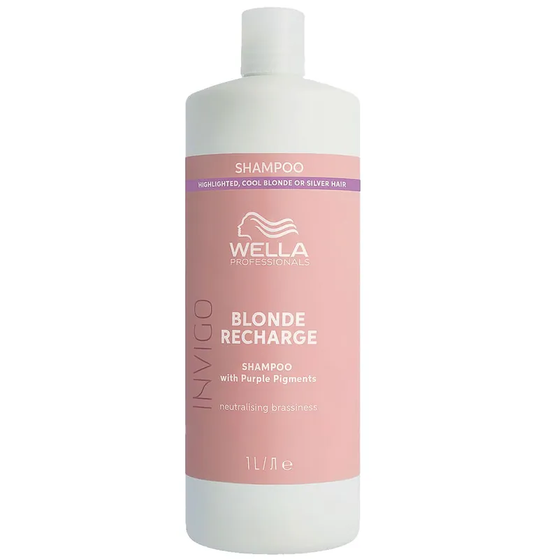 Wella Invigo Blonde Recharge Shampoo 1 L Bestseller