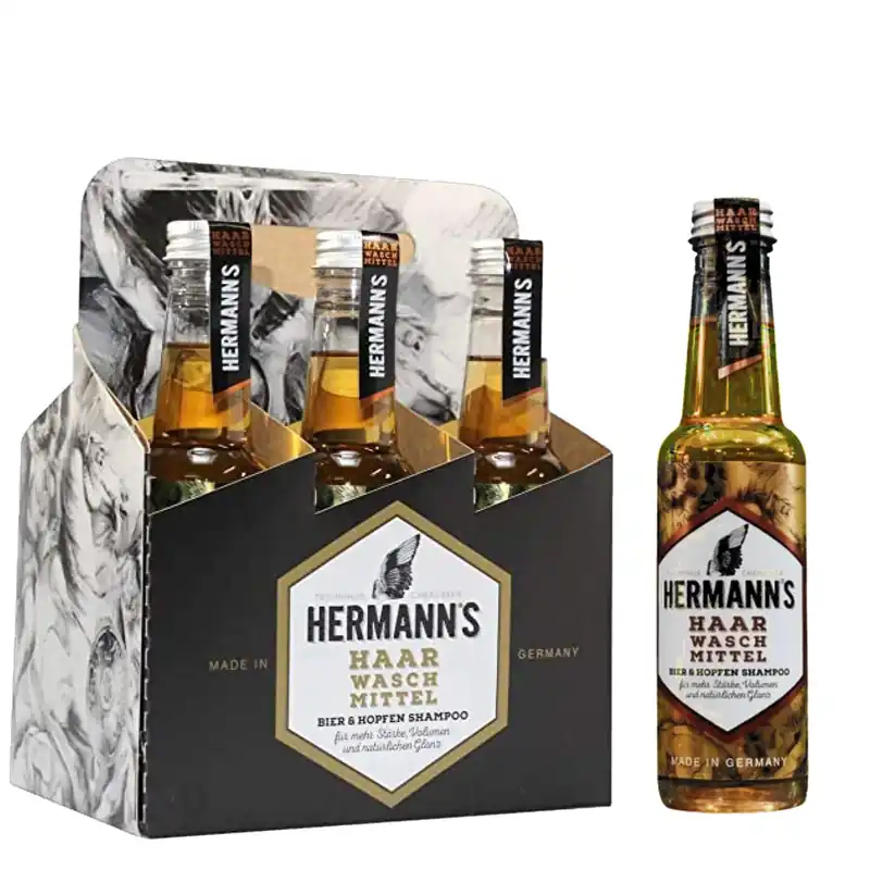Aktuell Justus Professional Hermann´s Bier & Hopfen Shampoo 6x250 ml