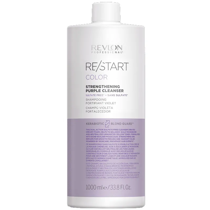 Bestseller REVLON Professional RE/START™ COLOR Strengthening Purple Cleanser 1 L