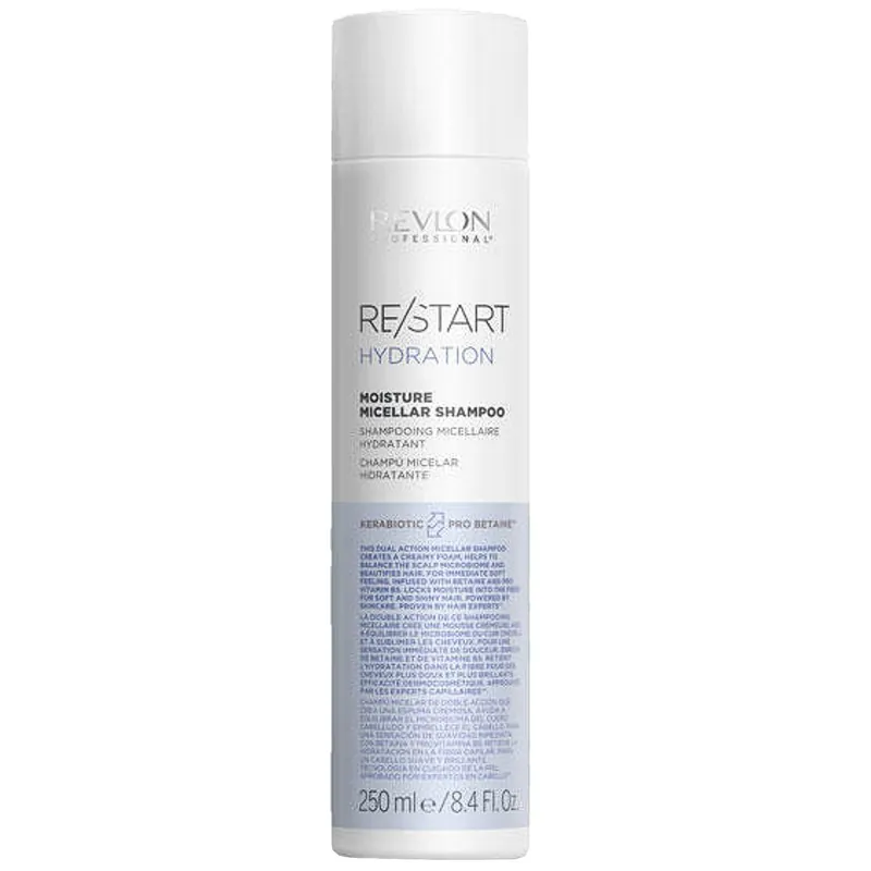 REVLON Professional RE/START™ HYDRATION Moisture Micellar Shampoo 250 ml Neue Kollektion