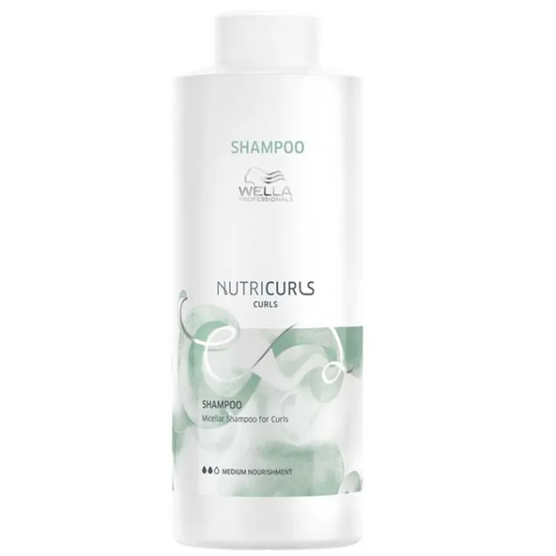 WELLA NUTRICURLS Micellar Shampoo for Curls 1 L Neue Ware