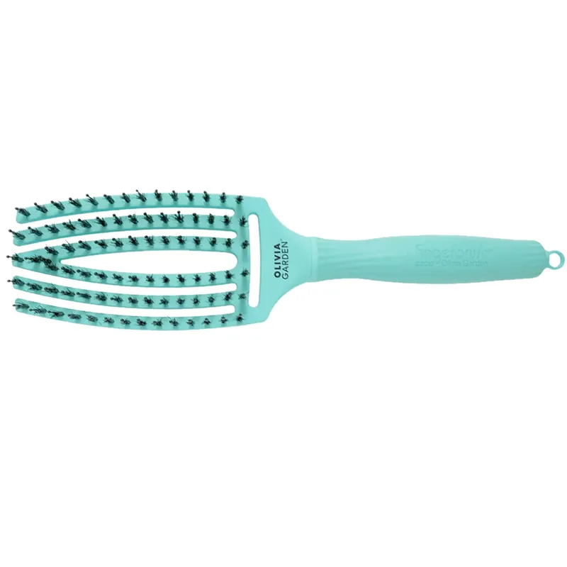 Olivia Garden Finger Brush Combo Medium Mint Must-Have