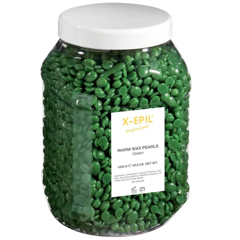 X-Epil Warmwachsperlen Grün 1,2 kg Sonderangebot