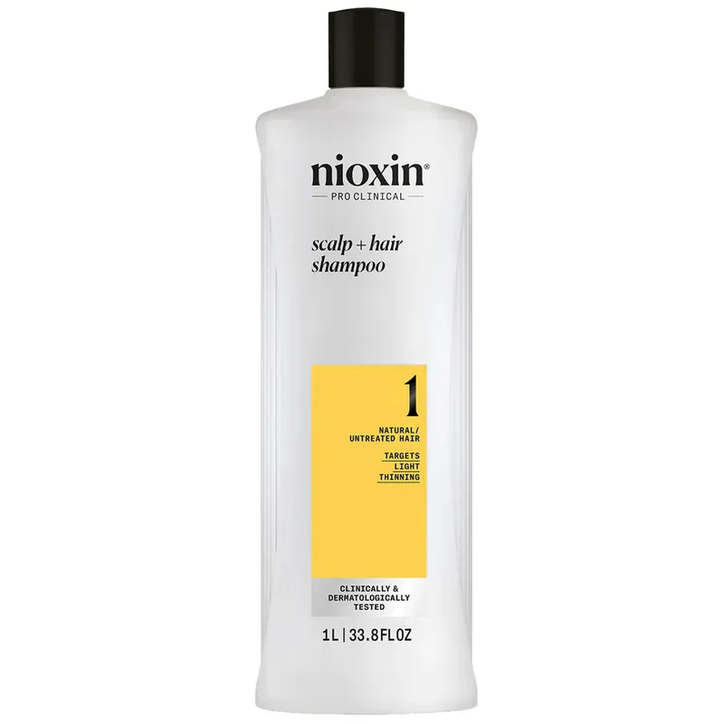 Preis Gesenkt Wella NIOXIN SYSTEM 1 Scalp + Hair Shampoo 1 L