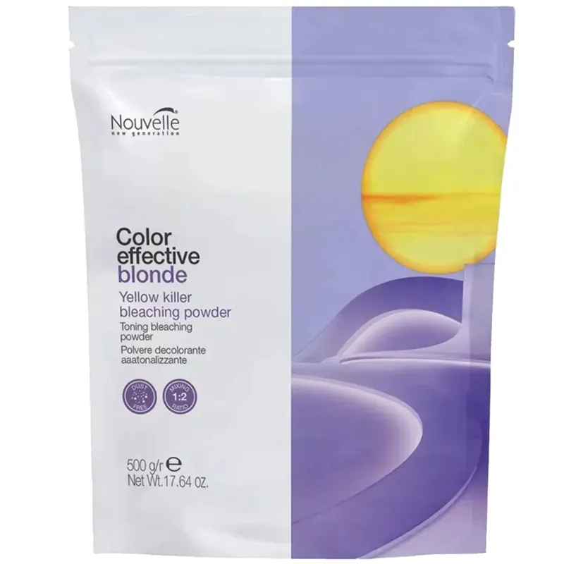 NOUVELLE Color Effective Blonde Yellow Killer Bleaching Powder 500 g Markenware