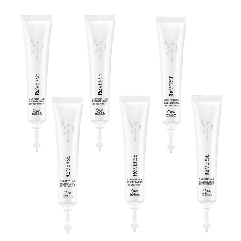 WELLA SP ReVERSE 3 Minutes Hair Regenerating Pre-Treatment 6 x 20 ml Top-Angebot