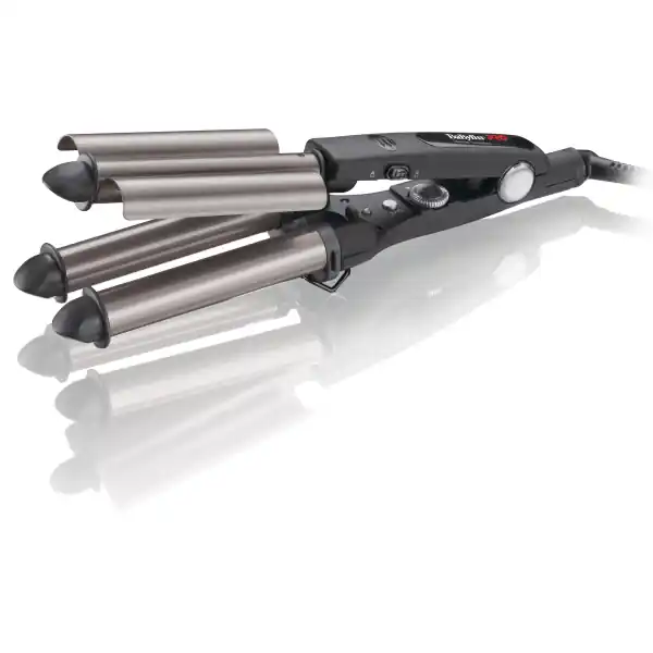 Abverkauf BaByliss Pro TOURMALINE TRIPLE WAVER Welleneisen