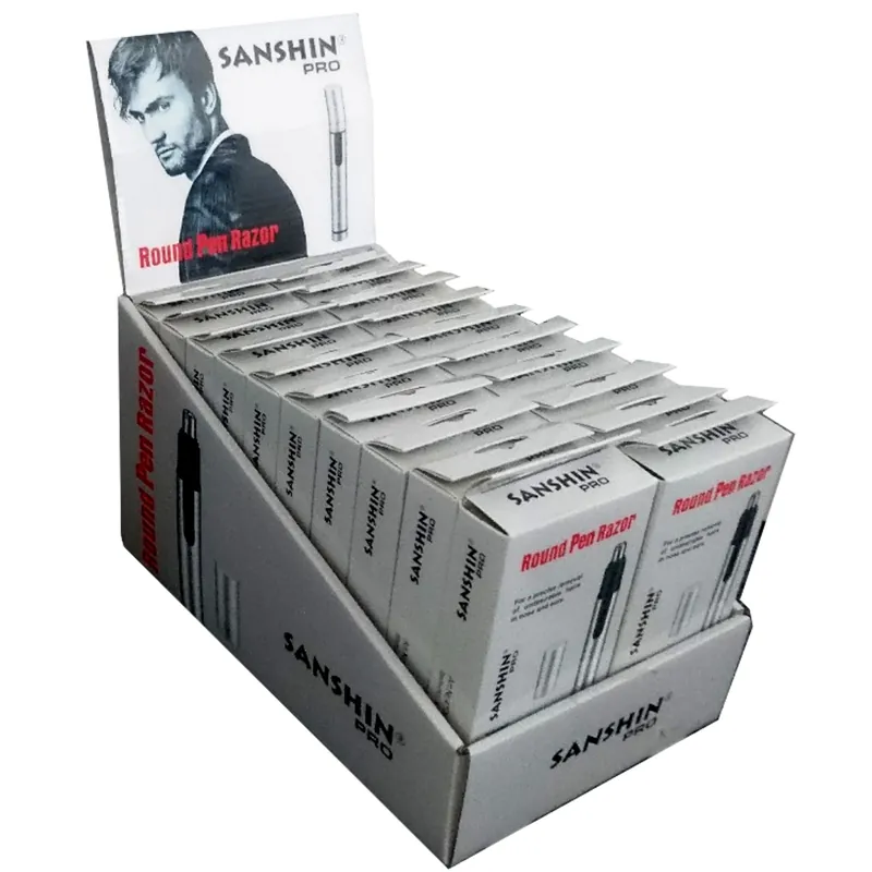 Wochenendangebot Sanshin Pro - ROUND PEN Razor Display inkl. 20 Stück