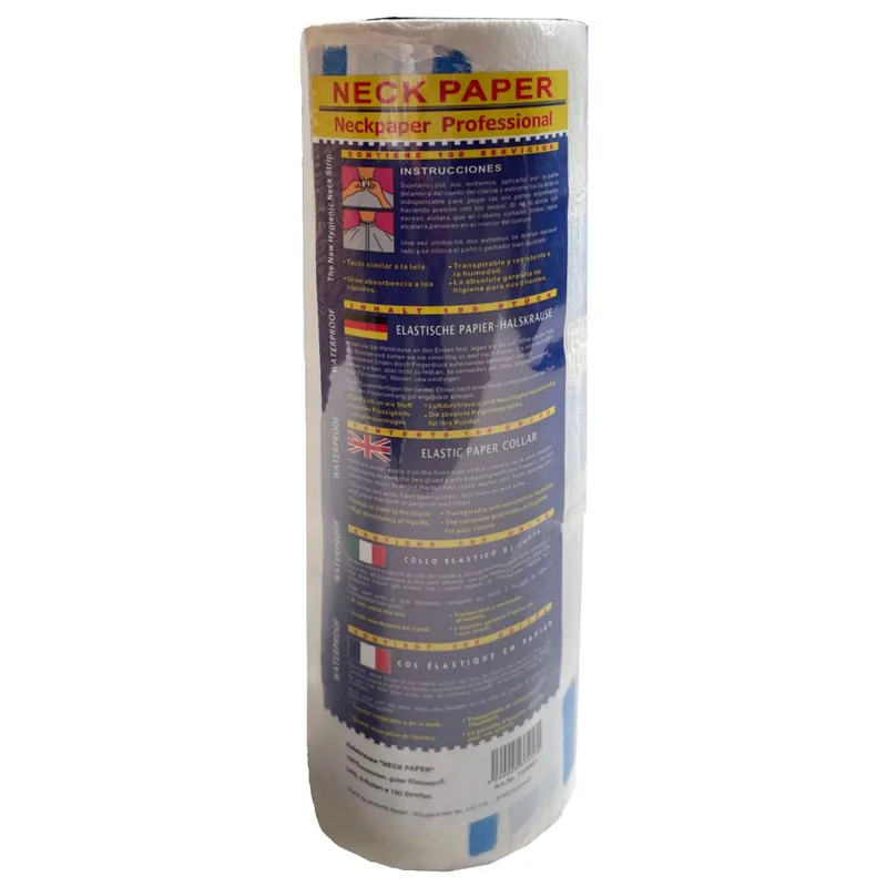 NECK PAPER Halsschutzkrause 5 x 100 Blatt Neu