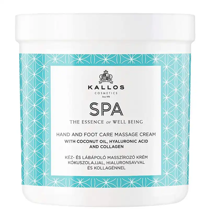 KALLOS COSMETICS KJMN SPA Hand and Foot Care Massage Cream 500 ml Sonderaktion