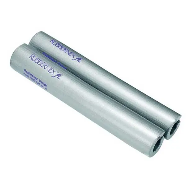 RUBBERNEX Waschbecken-Nackenschutz 2er Set silber Preisknaller