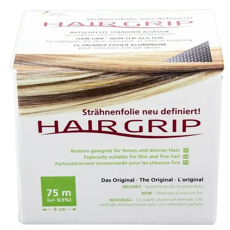 HAIR GRIP Alu-Strähnenfolie 9 cm x 75 m Expressversand