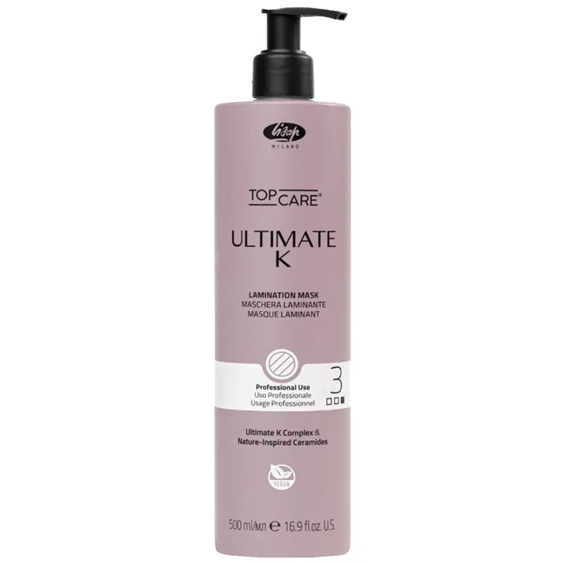 LISAP TOPCARE Ultimate K Lamination Mask 500 ml Nur Für Kurze Zeit