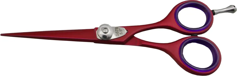 Markenware SUNTACHI Haarschneideschere Straight Rot