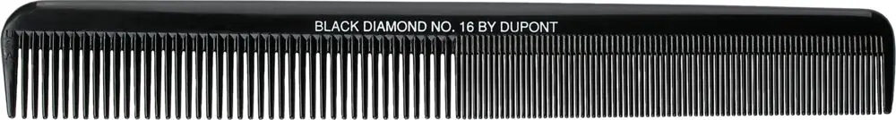 Solange Der Vorrat Reicht Black Diamond Ondulierkamm #16