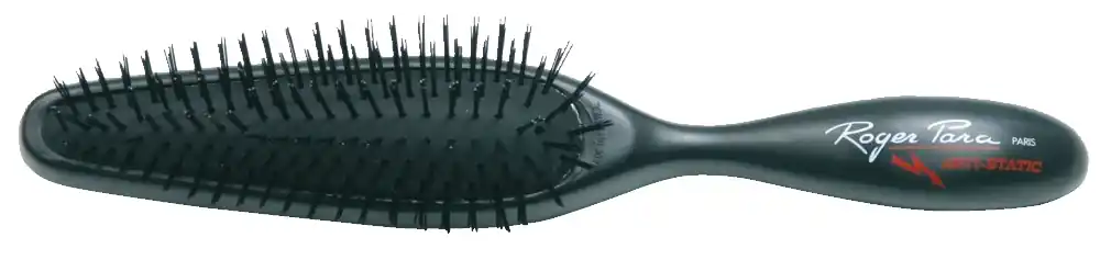 RP Bürste schmal schwarz 6rhg.Nylonbo. Preisknaller