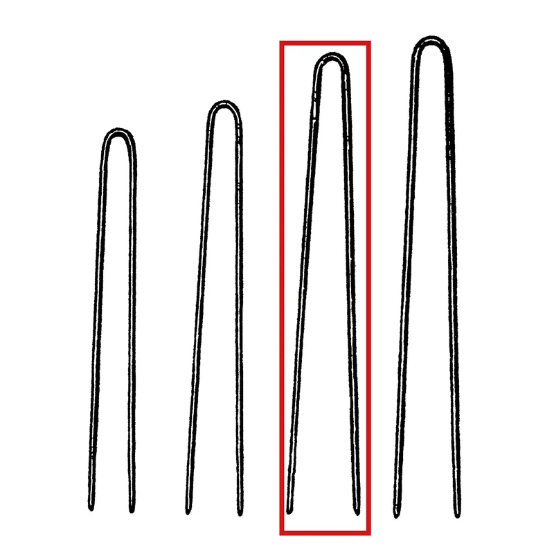Kracherpreis ARI Postichnadel 30 schw.65mm