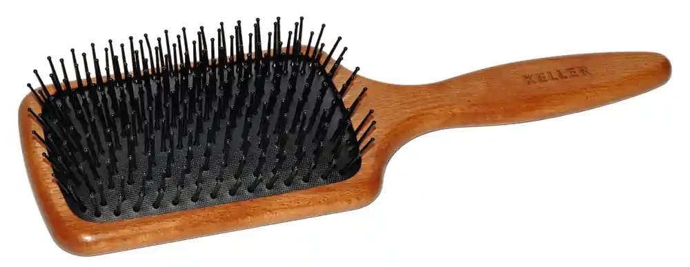 Neue Ware Keller Professionelle Paddelbürste mit Kunststoffstiften