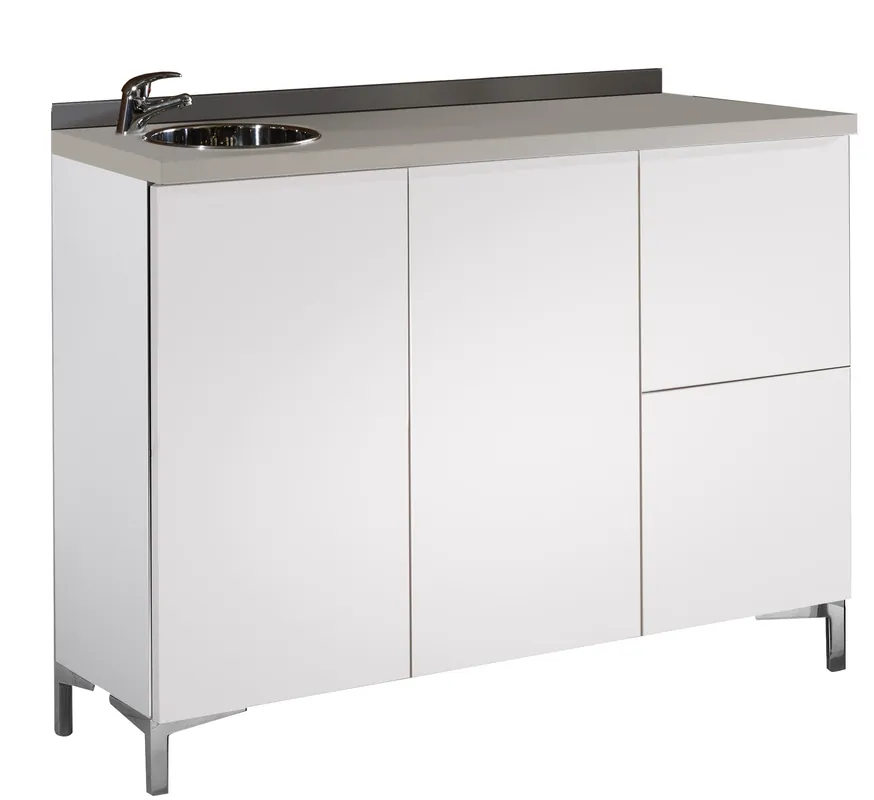 Knallerangebot Unterschrank 120cm mit Edelstahlbecken