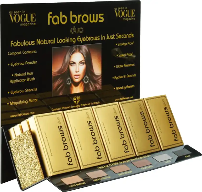Fab Brows Display unbestückt Rabatt