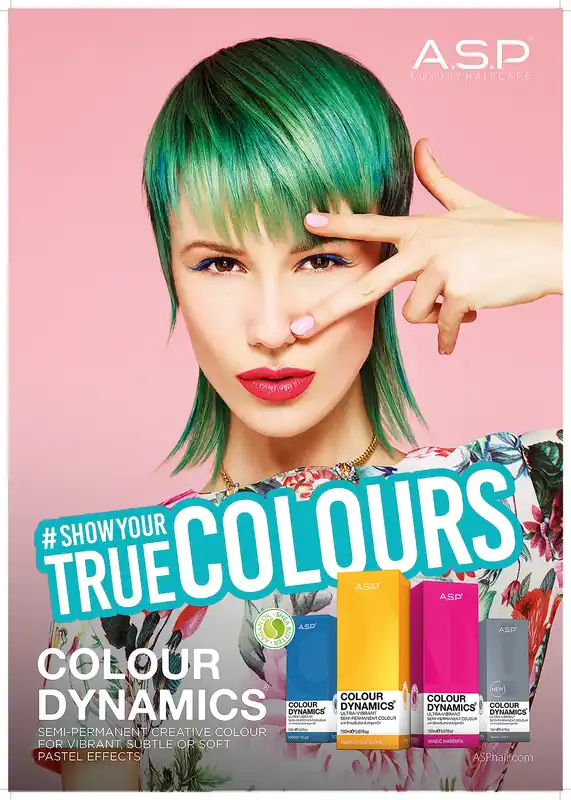 Heißes Angebot Colour Dynamics Poster Green
