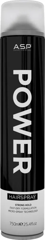 Zertifiziert A.S.P Power Hairspray Salon Size 750ml