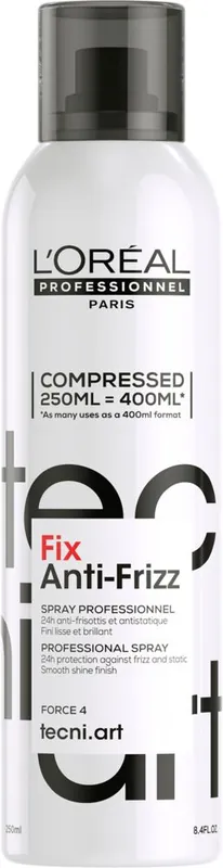Preisknaller Loreal tecni.art Fix Anti Frizz Compressed Haarspray 250ml