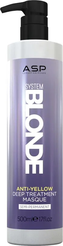 System Blonde Anti-Yellow Masque 500ml Preisknaller