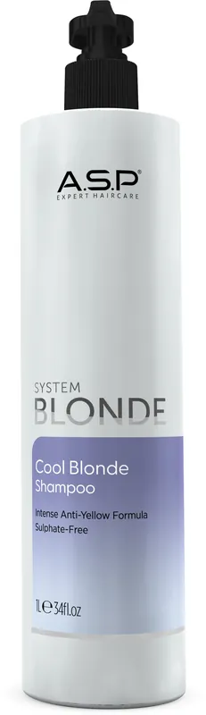 Ausverkauf ASP System Blonde Cool Blonde Shampoo 1 Liter - gegen Gelbstich